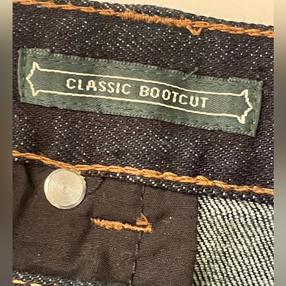 Ralph Lauren, NEW Classic Bootcut Stretch Dark Wash Size 16” W X 31” L - Picture 10 of 12